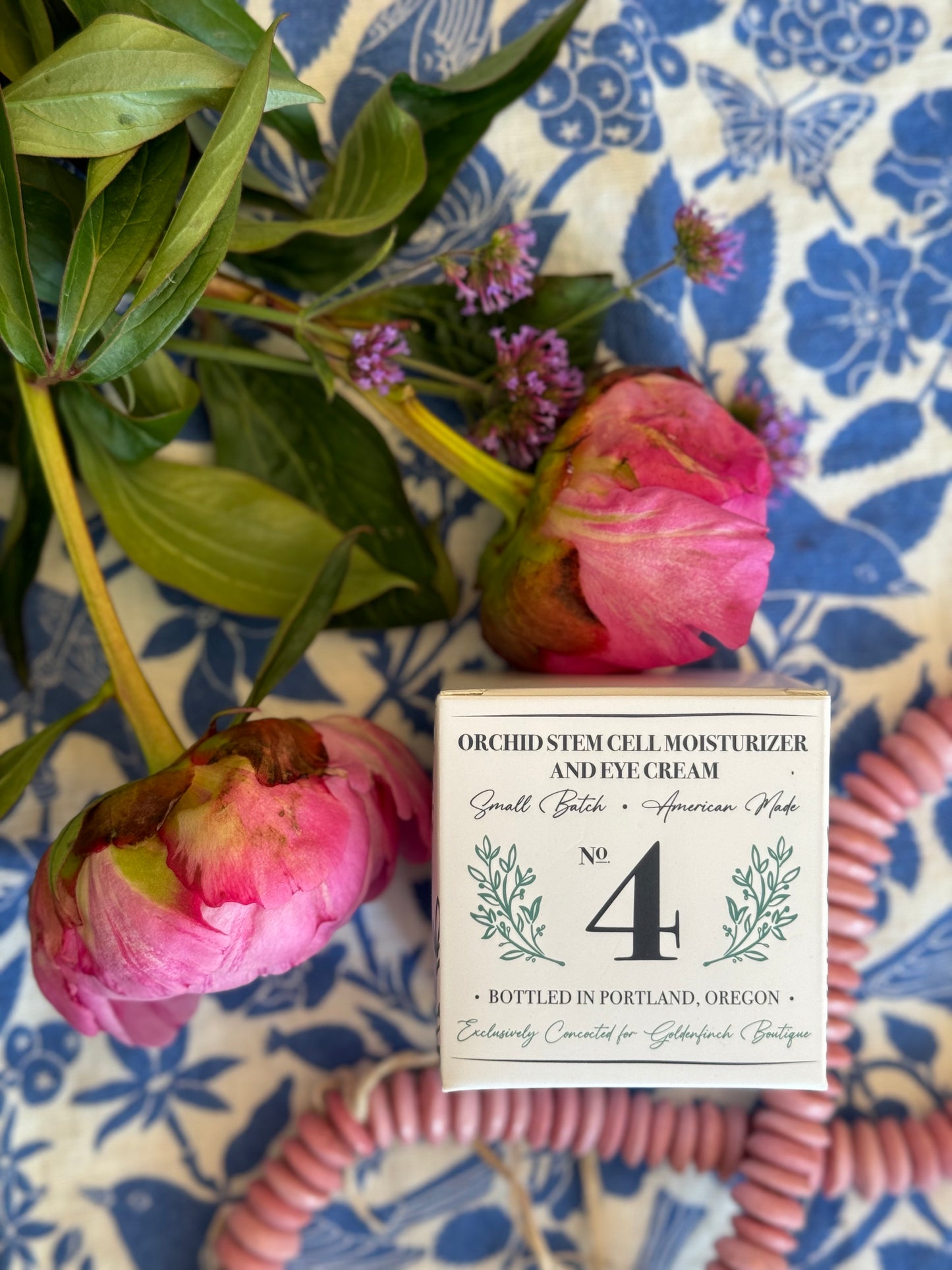 Orchid Stem Cell Moisturizer and Eye Cream $60