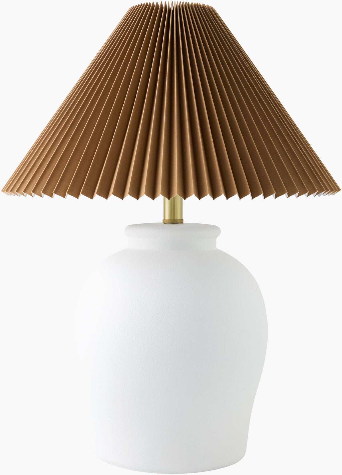 Besson Accent Table Lamp, White Base