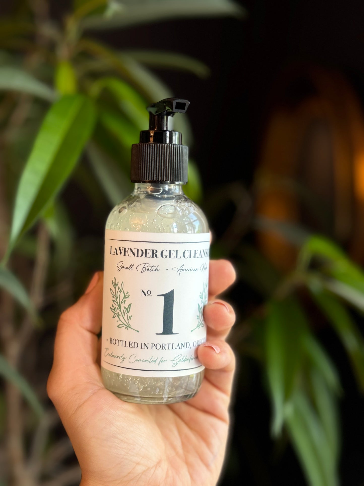 Lavender Gel Cleanser $30 - Goldenfinch Boutique