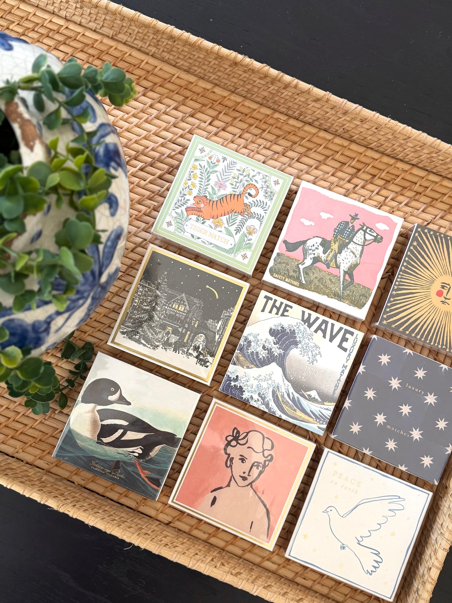 Peace on Earth Christmas Safety Matches - Goldenfinch Boutique