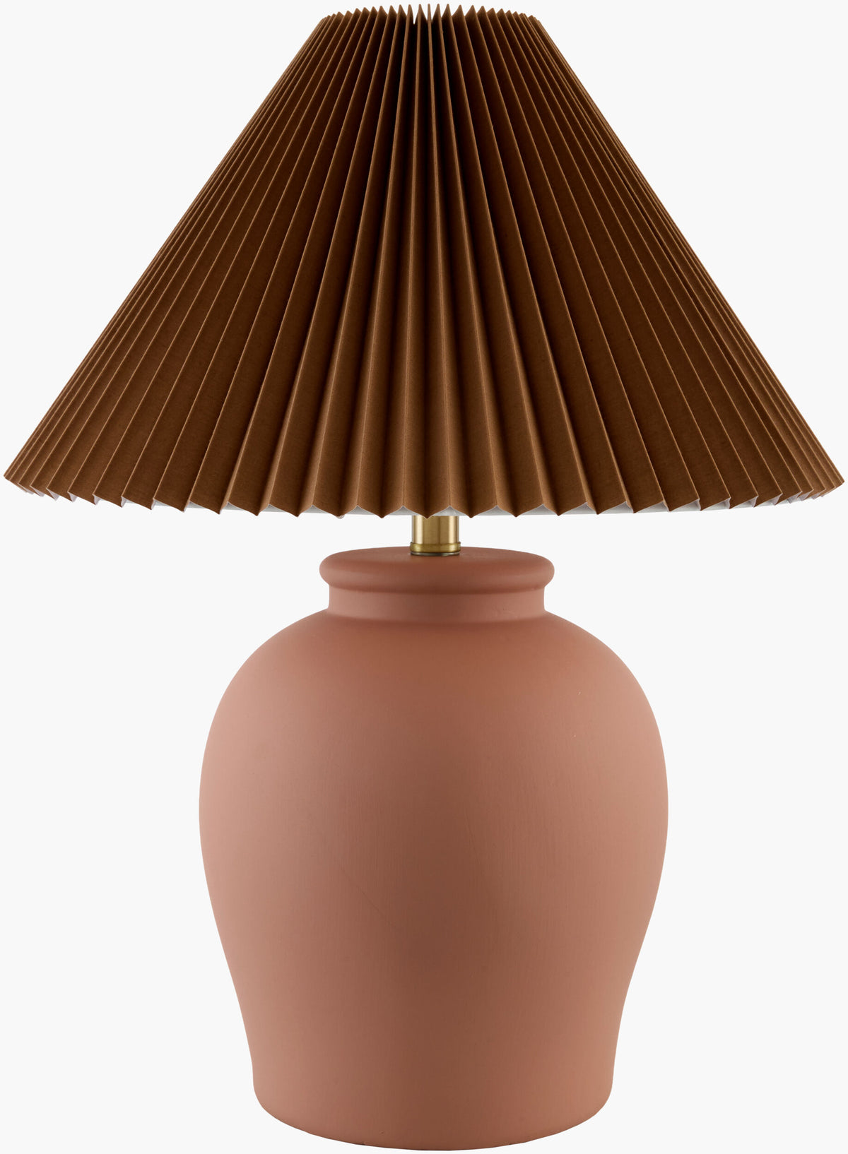 Besson Accent Table Lamp, Brown Base